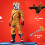 KFC Chicken skin