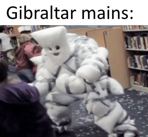 Gibraltar Mains Be Like Apex Legends