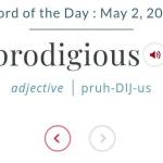 Word of the Day #5