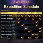 [In Proceeding] Expedition Schedule