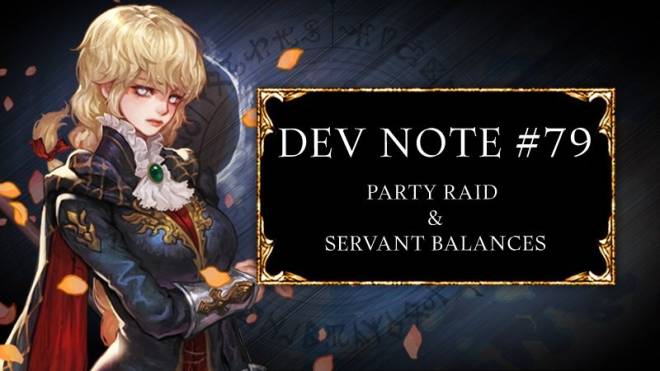 HEIR OF LIGHT: Dev Notes - Dev Note #79: Party Raid & Servant Balance image 1