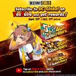 Destiny Child YouTube subscribe event  