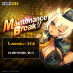 [Done] Maintenance for November 14 update