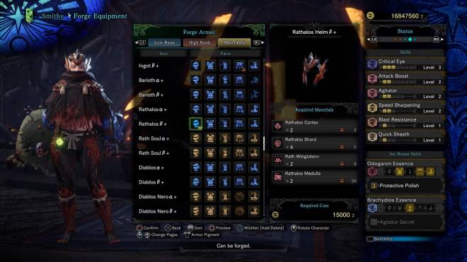 Monster Hunter: General - Recommended Armor set in Mid-Late Iceborne image 4