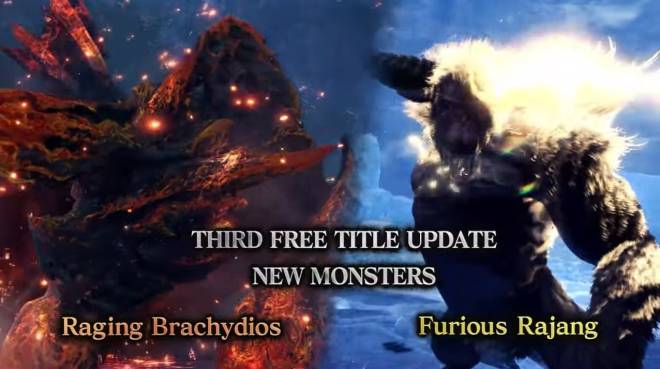 Monster Hunter: General - 2 variant monsters revealed - Raging Brachydios & Furious Rajang image 1