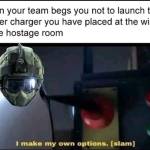 Fuze and Hostage does not match!