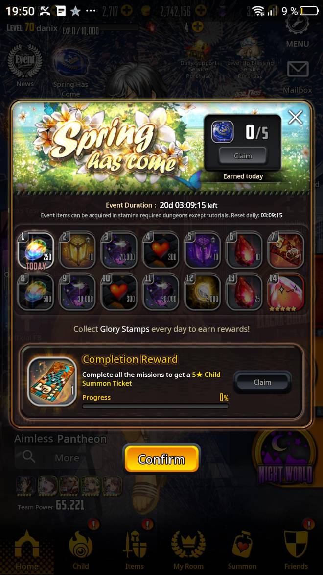 DESTINY CHILD: FORUM - New event spring has come What i need to do help image 1