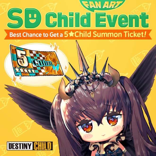DESTINY CHILD: PAST NEWS - [EVENT] SD Child Fan Art Event image 2