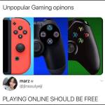 Unpopular Gaming opinions 
