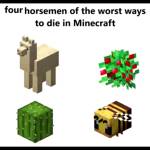 The worst way to die in Minecraft....... 