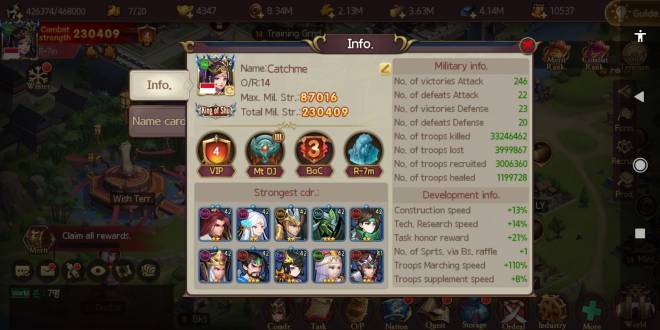 Kingdoms M: Get [Diaochan] Event - Catchme/x8/shu/this is the best strategy game ever! come and play guysss!!  image 1