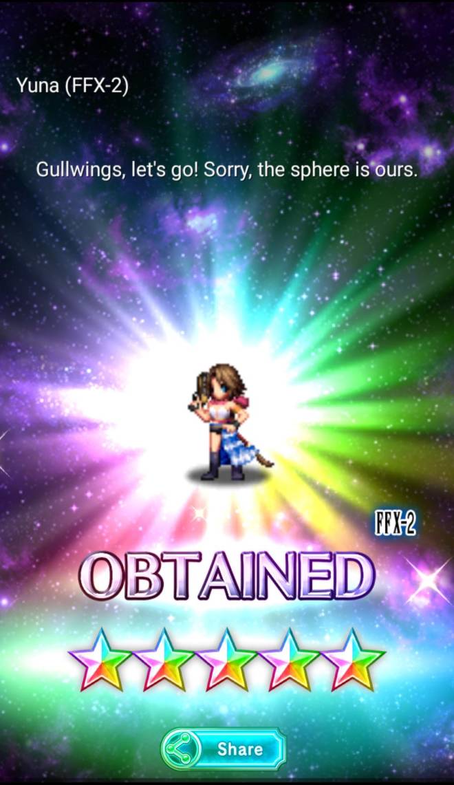 Final Fantasy: General - My Best Pull in FFBE image 2