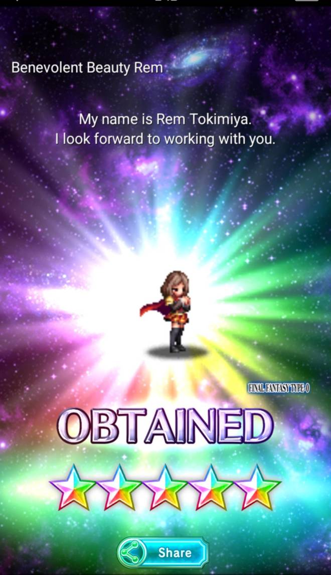 Final Fantasy: General - My Best Pull in FFBE image 3