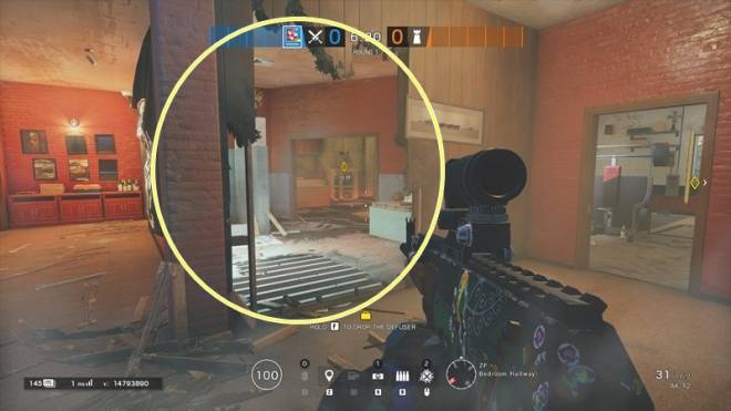 Rainbow Six: Guides - Guide to playing "Fuze" on "Club House" image 14