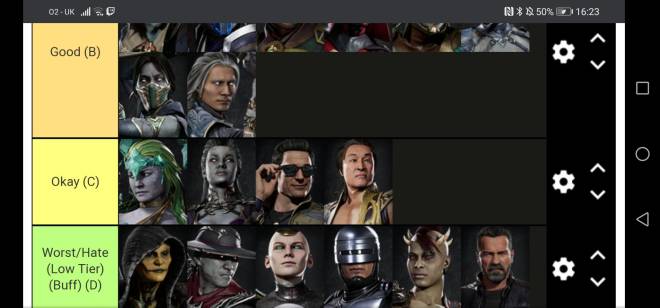 Mortal Kombat: General - My Mk11 teir list image 4