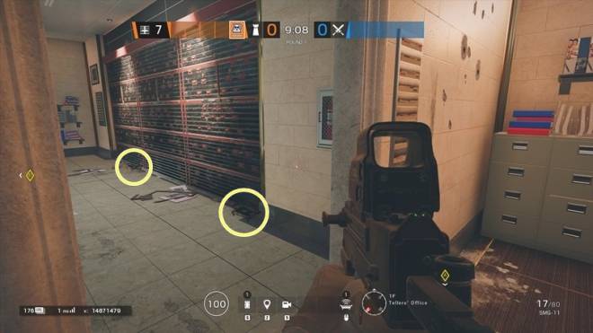 Rainbow Six: Guides - Guide to playing 'Mute' in 'Bank' image 28