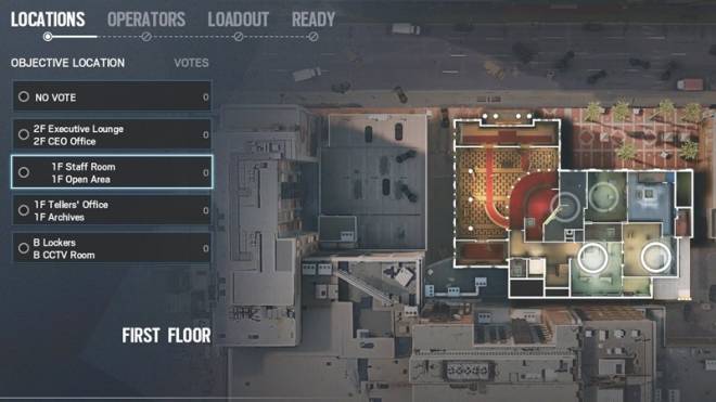 Rainbow Six: Guides - Guide to playing 'Mute' in 'Bank' image 2