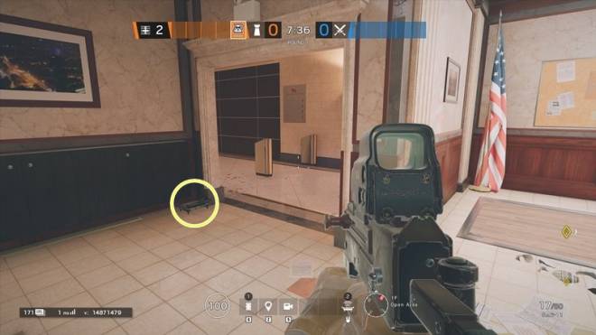 Rainbow Six: Guides - Guide to playing 'Mute' in 'Bank' image 16