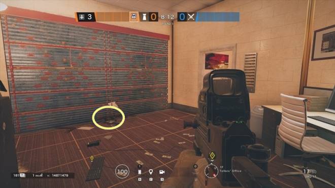 Rainbow Six: Guides - Guide to playing 'Mute' in 'Bank' image 30