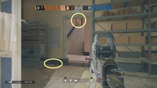 Rainbow Six: Guides - Guide to playing 'Mute' in 'Bank' image 26