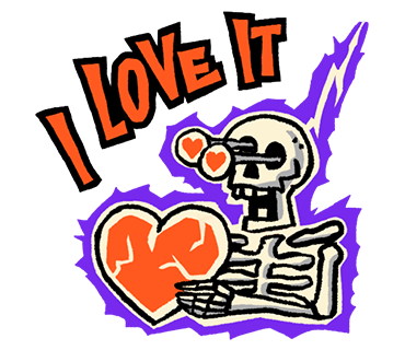 Skeleton I Love It