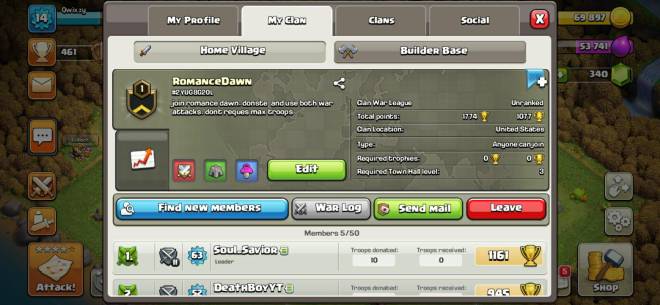 Clash of Clans: Base Building - Join my clan image 1