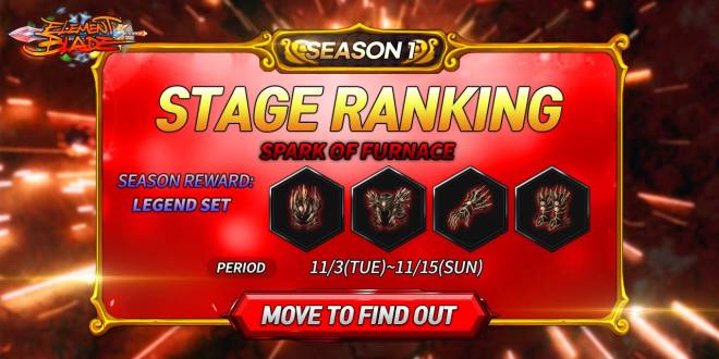 Element Blade: Event - Stage Ranking Season.1 - Spark of Furnace image 3