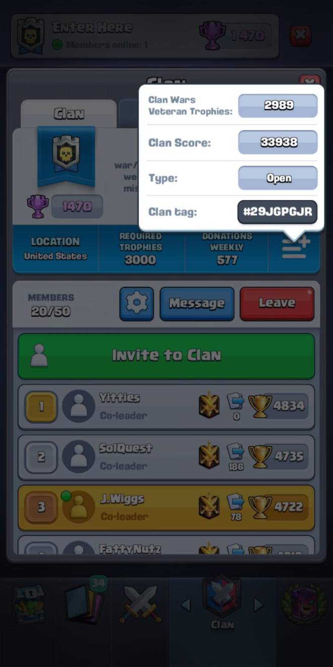 Clash Royale: Recruiting - Hey! We are trying to rebuild! image 3