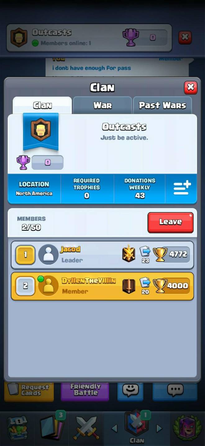 Clash Royale: Recruiting - New Clan All Welcome image 2