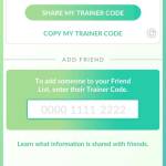 My trainer code for po go