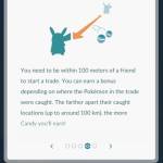 You Cannot Long Distance Trade in Pokémon GO