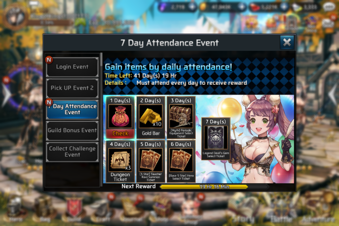 Ceres M: ★ events - 7 Day Attendance Event!  image 2