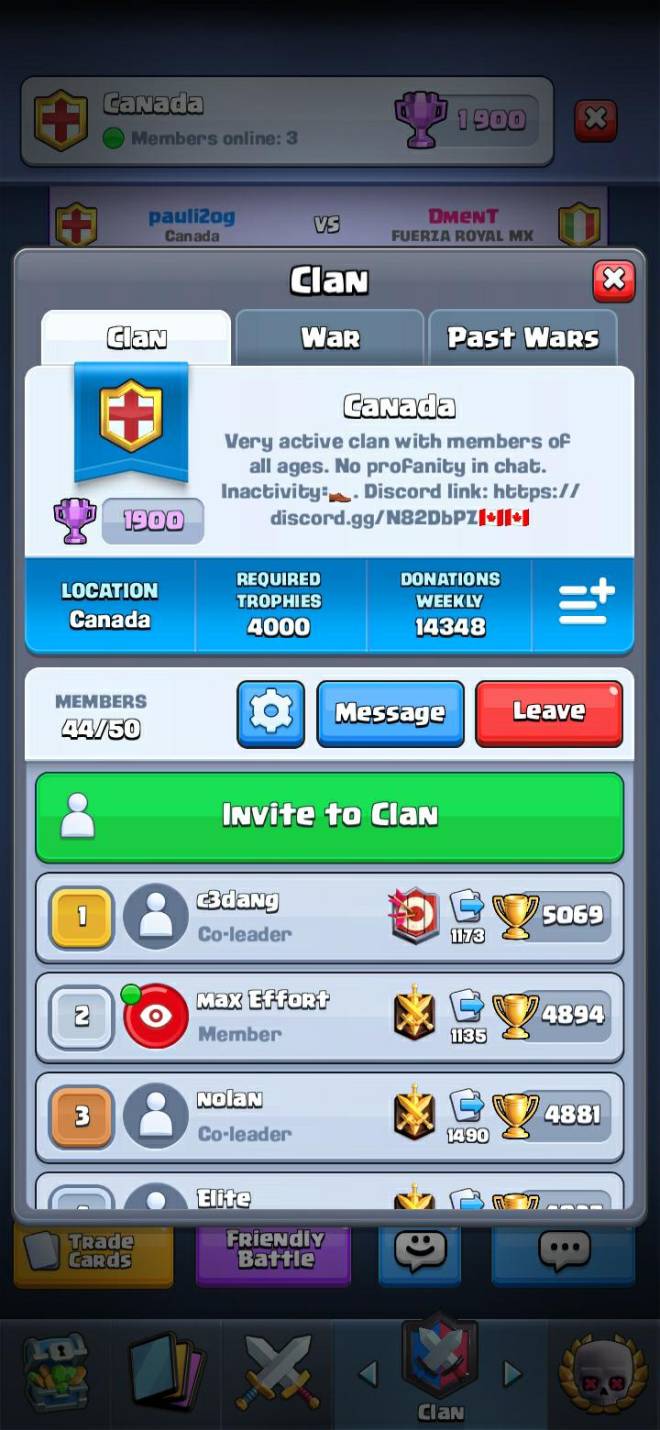 Clash Royale: Recruiting - Need some active players  image 1