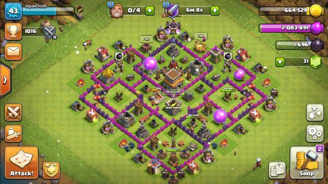 Clash of Clans: Base Building - Plz join clan #2YJJP8QQU the code it's level 1 but I hope to accomplish my dreams by building it up? image 2