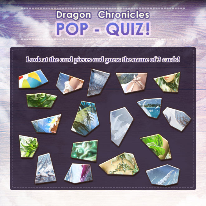Dragon Chronicles: Event - 🎉Event. Dragon Chronicles Pop Quiz!!!   image 1