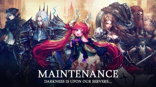 HEIR OF LIGHT: Announcement - 7/14 SGT Temporary Maintenance Notice (7/14 04:50PM ~ 05:50PM) image 1