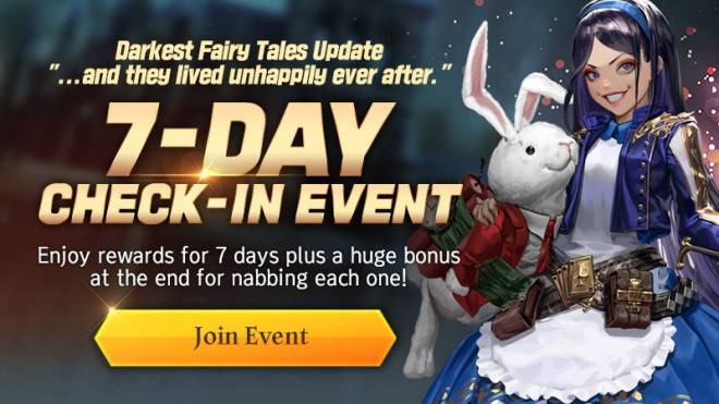 HEIR OF LIGHT: Event - [Event] Darkest Fairy Tales Update Check-In Event image 1