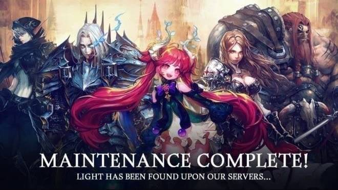 HEIR OF LIGHT: Announcement - [Notice] 12/14 CST Temporary Maintenance Complete image 1