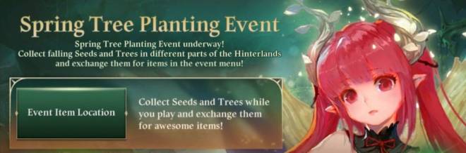 HEIR OF LIGHT: Event - [Event] Spring Tree Planting Event! image 1