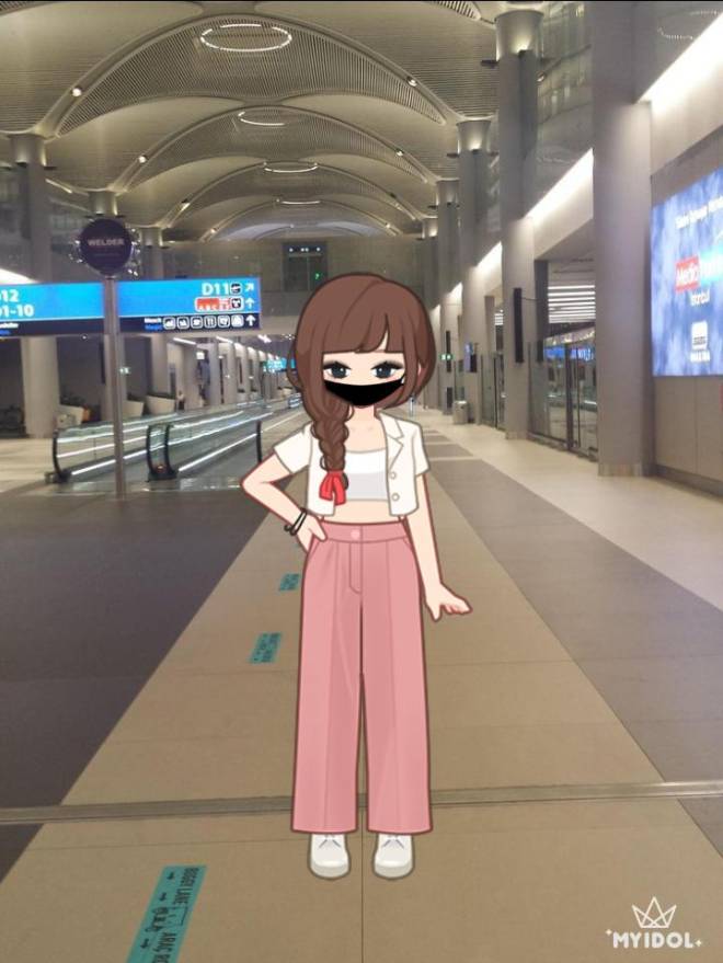 MYIDOL_GLOBAL_COMUUNITY: MYIDOL_PHOTO - Kim Yajin arrived on Airport  image 2