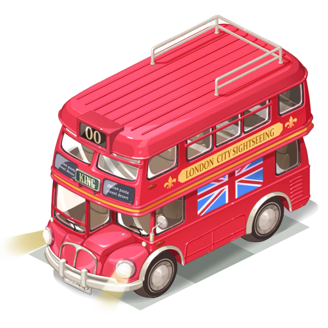 My Secret Bistro: ● Event - [Romantic London Bus] Lucky Box Event Notice image 2