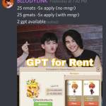 GPT FOR RENT✧･ﾟ: *✧･ﾟ:*