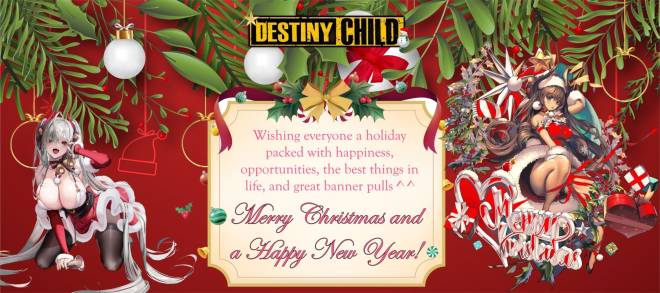 DESTINY CHILD: PAST NEWS - [NOTICE] 2022 DC Christmas Card Event Results image 7
