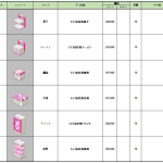 3月21日(火)メンテナンス内容 「お花見」限定コンテンツの復刻販売